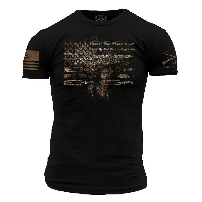 Exclusive Discounts Realtree Edge® Ammo Flag T-Shirt - Black