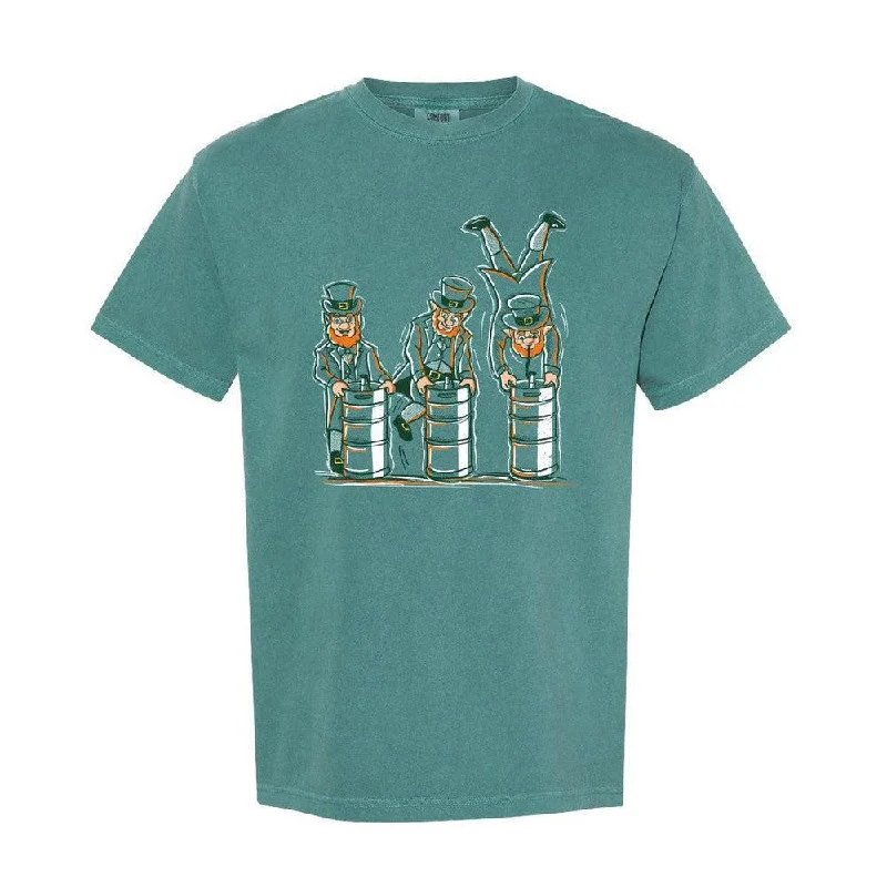 Women's Clothing With Trendy Designs Leprechaun Keg Stand Tee