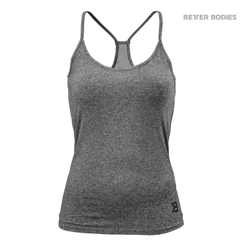 Discover Promotions Better Bodies Performance Top - Graphite Melange