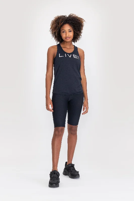 Women's Professional Attire LIVE! Holographic Basic Tank