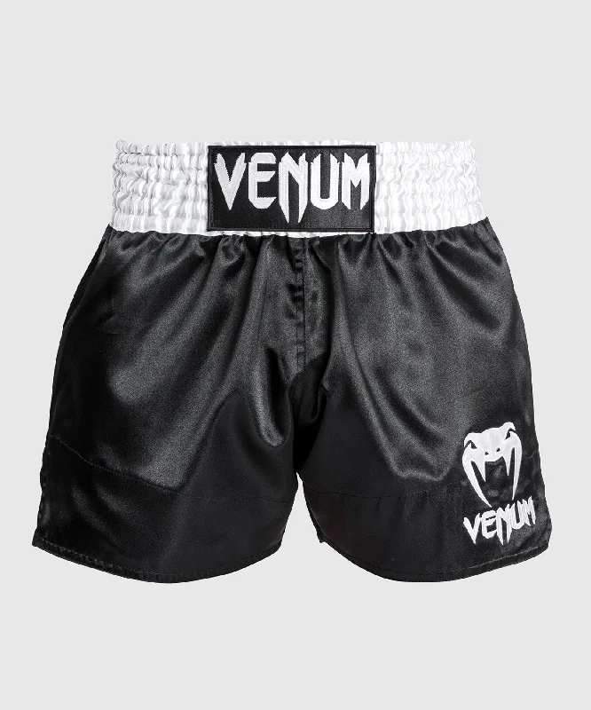 Buy More, Save More Venum Classic - Muay Thai Short Black/White/White