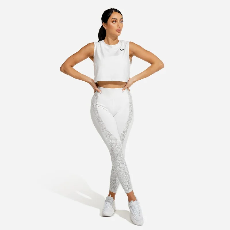 Women's Vintage Clothes Limitless Crop Top - White