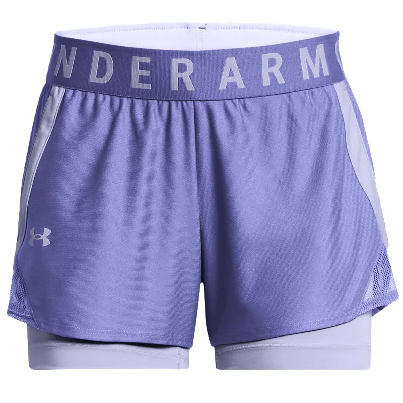 Women's Casual Wear Clothing Under Armour Play Up 2 in 1 Shorts - Womens - Starlight/Celeste