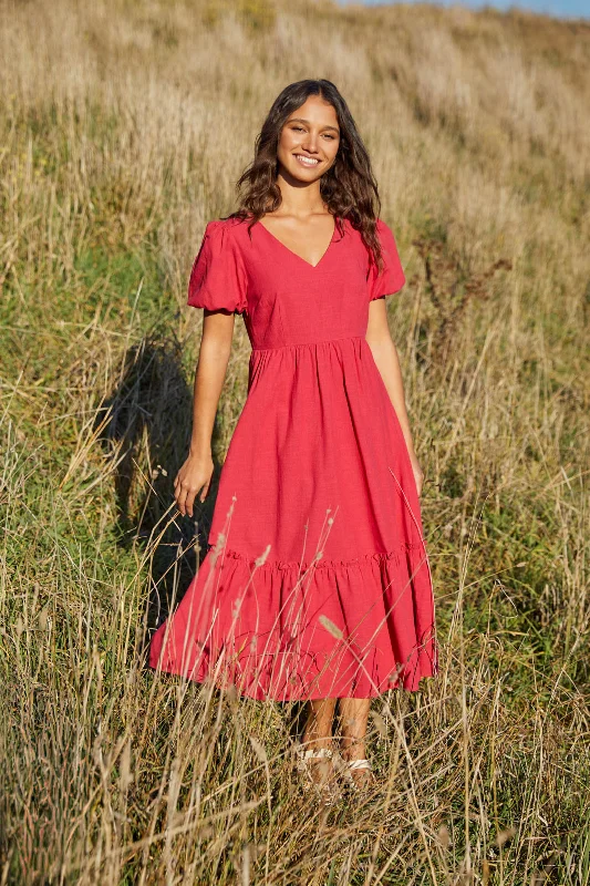 Feminine Style Promotions Francine Midi Dress