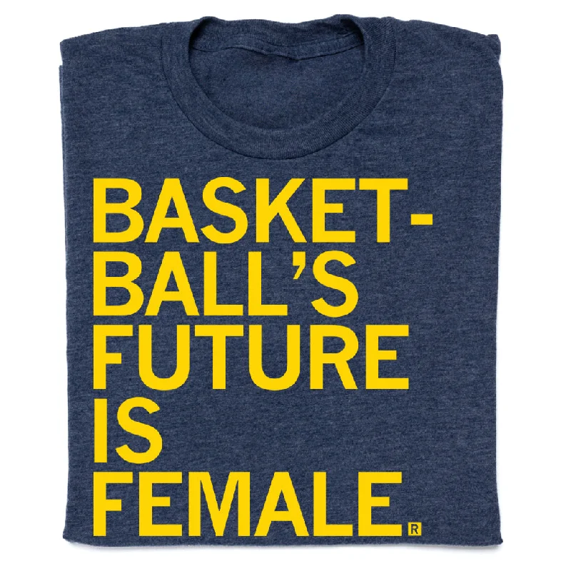 Women's Elegant Clothing Sets Basketball’s Future Is Female Navy