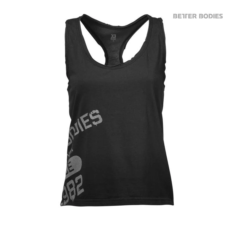 Seasonal Style Discounts Better Bodies Leisure Raw T-Back - Black