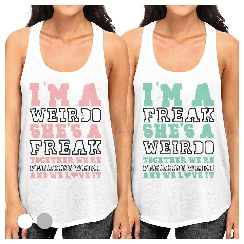 Hurry Before It'S Gone Weirdo Freak Best Friend Gift Shirts Womens Cute Graphic Tank Tops