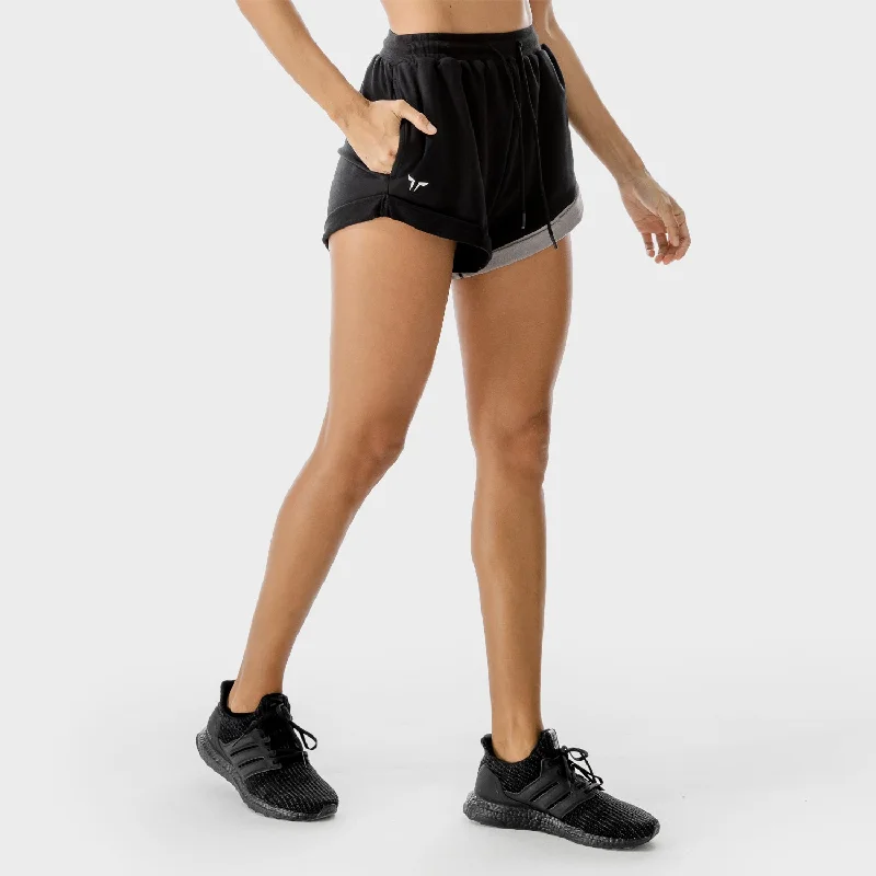 Women's Trendy Outfit LAB Shorts - Black