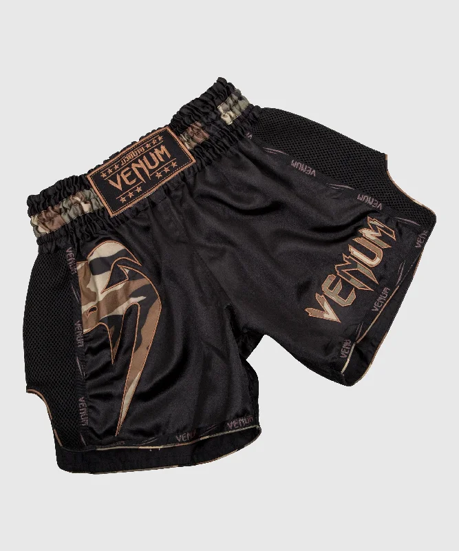 Additional Time-Limited Offers Venum Giant Muay Thai Shorts - Black/Forest Camo