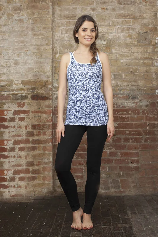 Vintage Style Deals Chakra Energy Tank Blue