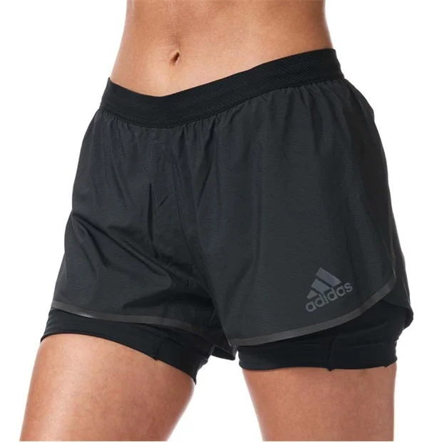 Comfortable Lounge Clothing Adidas Adizero Two-in-One Shorts Ladies