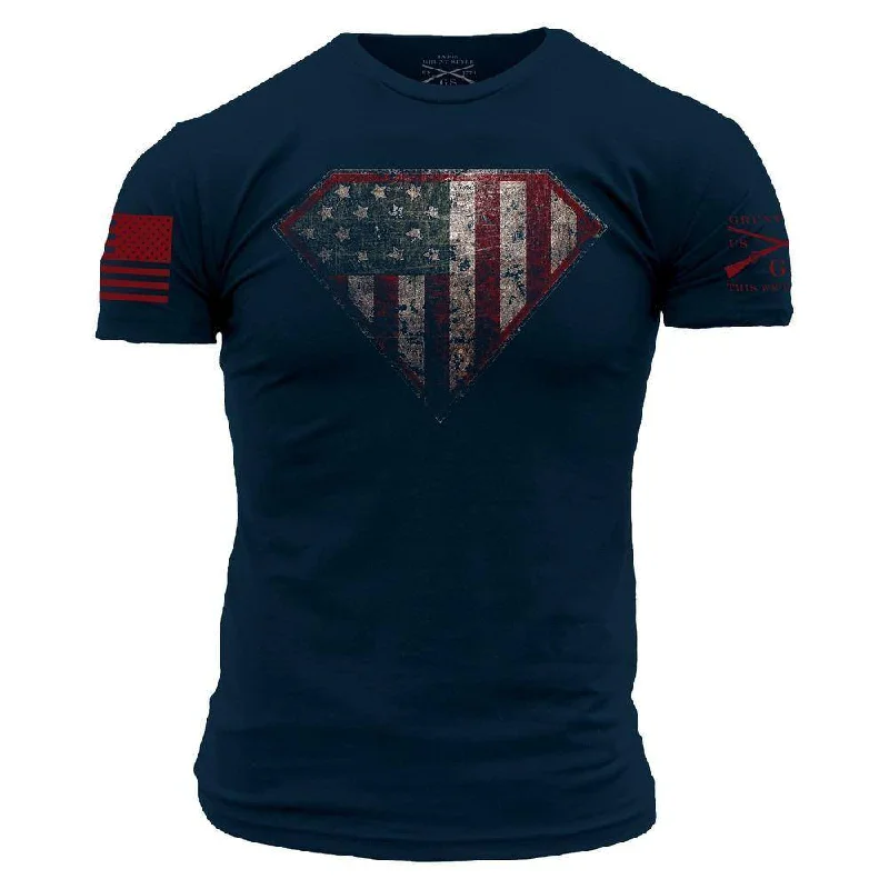 Clearance Sale, All Cheap Super Patriot 2.0 T-Shirt - Navy