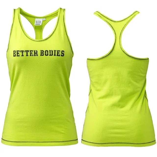 Women's Professional Apparel Better Bodies Soft Box T-Back - Lime