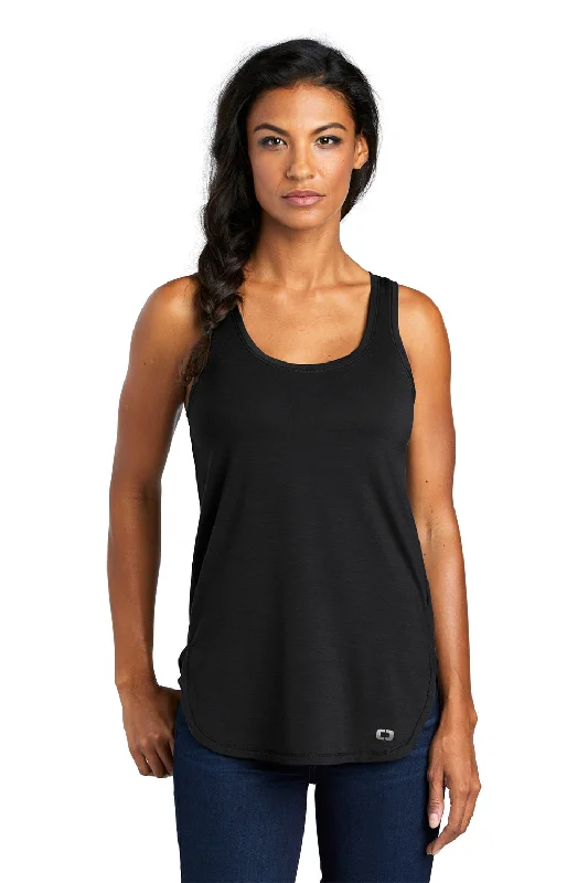 Exclusive Deals Online Ogio Womens Luuma Jersey Moisture Wicking Tank Top - Blacktop