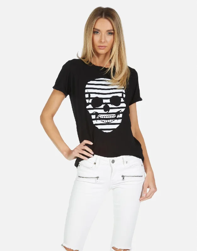 Trendy Fashion Sale Edda Stripe Skull