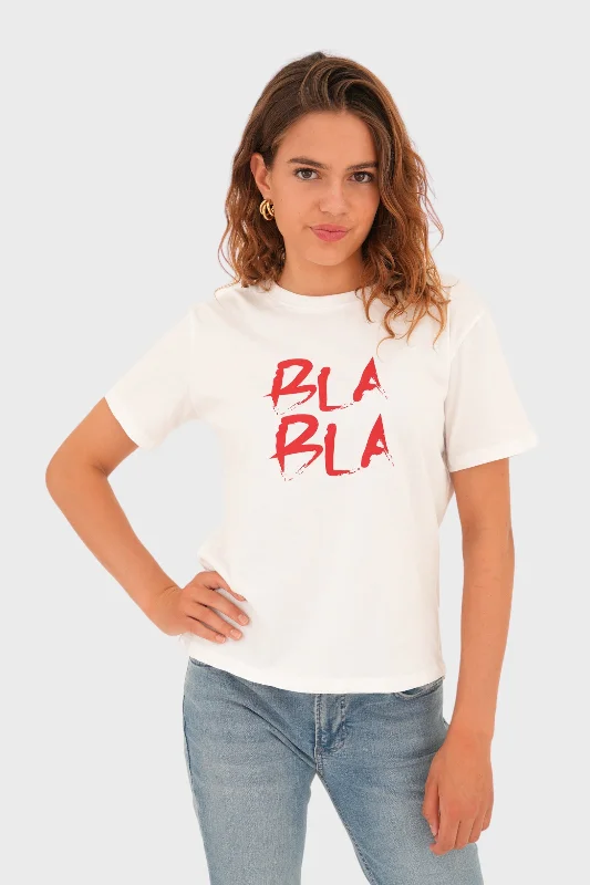 Luxury Fashion Discounts "Bla bla" t-shirt