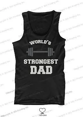 Women's Seasonal Clothing World's Strongest Dad Tank Top - Father's Day Gift Idea