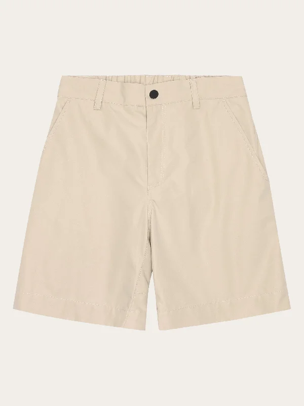 Limited Time Special Offer Vent Canvas 200 classic shorts - GOTS/vegan - Light feather gray