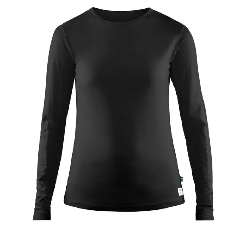 Women's Activewear Attire Keb Wool T-Shirt LS Women