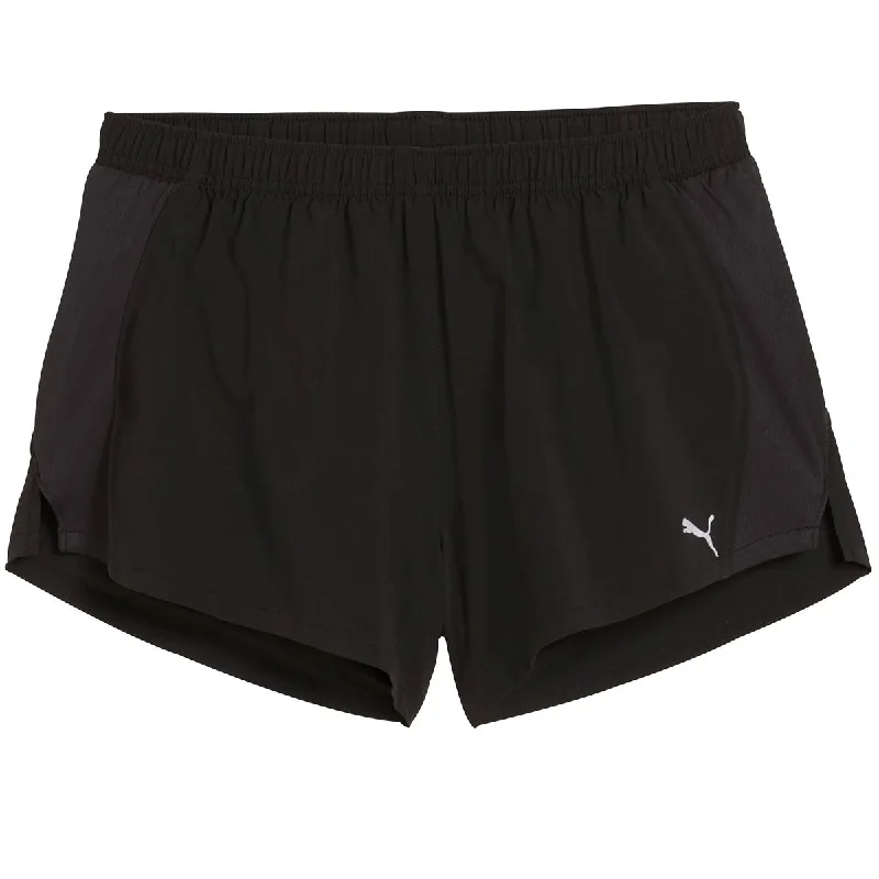 Feminine Style Promotions Puma Run Velocity 3 Inch Shorts - Womens - Black