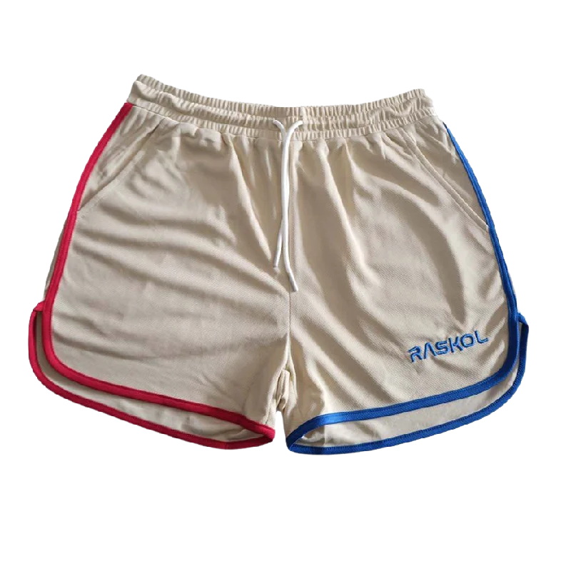 Urban Elegance Deals RASKOL Retro Cream Classic Shorts (LIMITED EDITION)