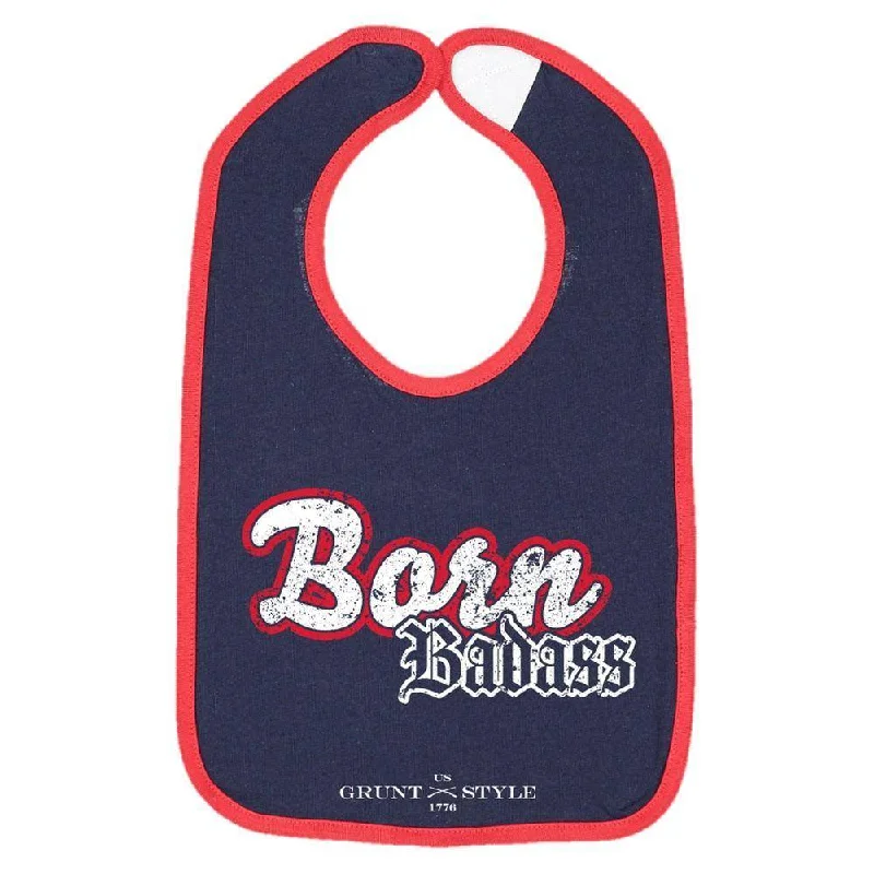 Vibrant Style Promotions Runt Style Born Badass Bib