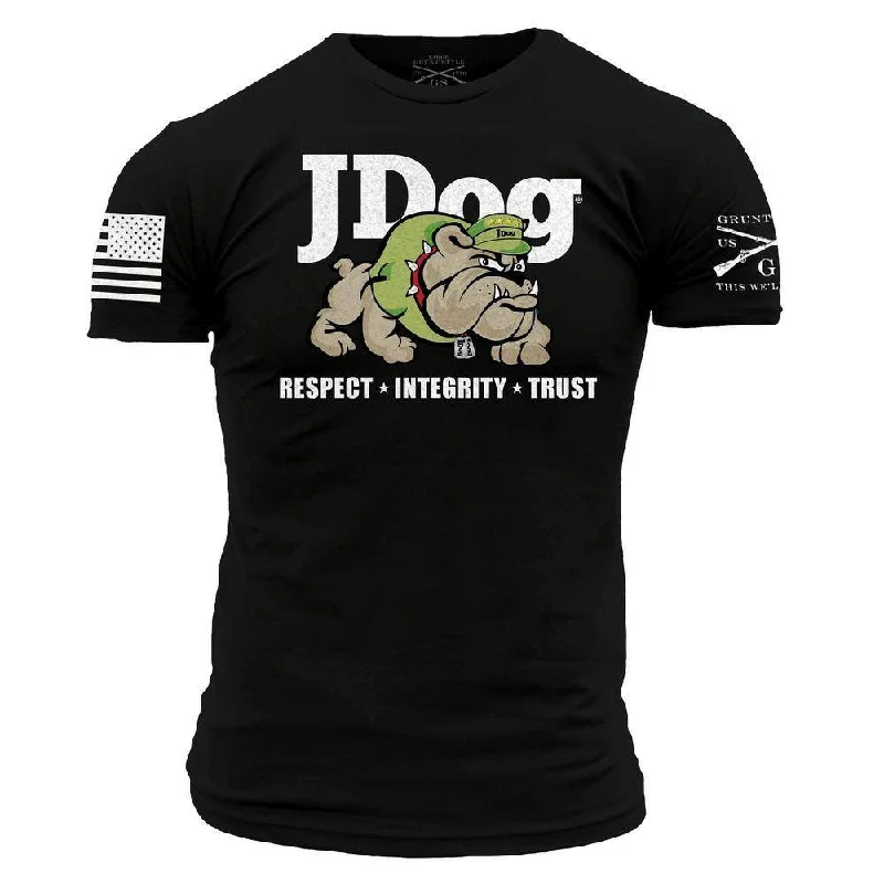 Affordable Trendy Fashion JDog T-Shirt - Black