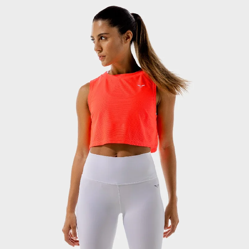 Women's Clothing Sets Limitless Crop Top - Coral