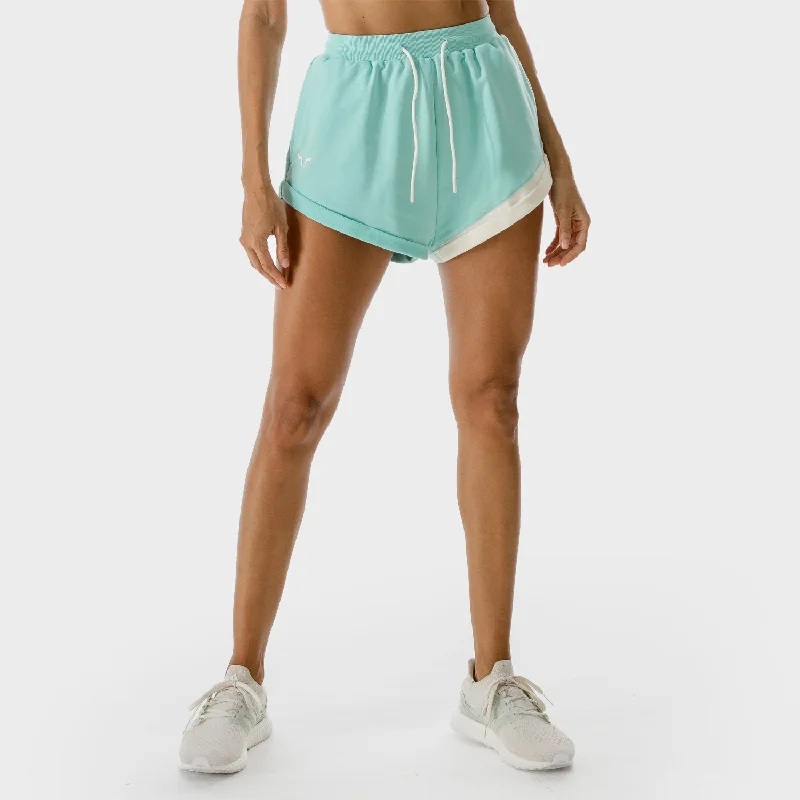 Women's Transitional Garments LAB Shorts - Pastel Turquoise