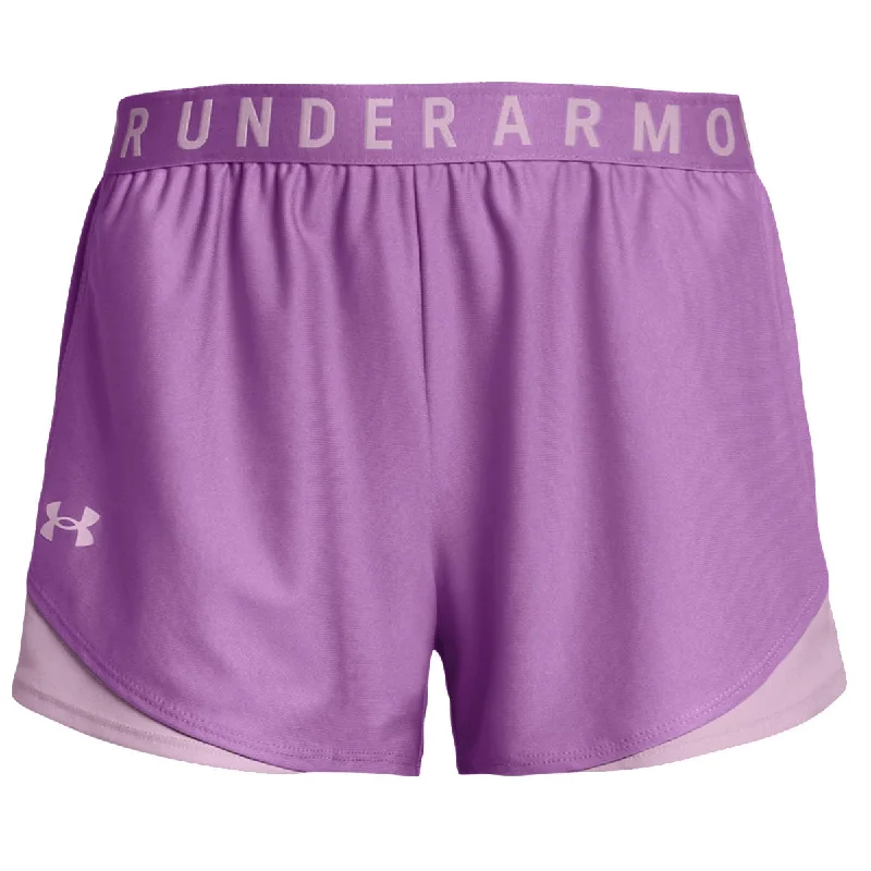 Formal Clothing For Women Under Armour Play Up 3.0 Shorts - Womens - Provence Purple