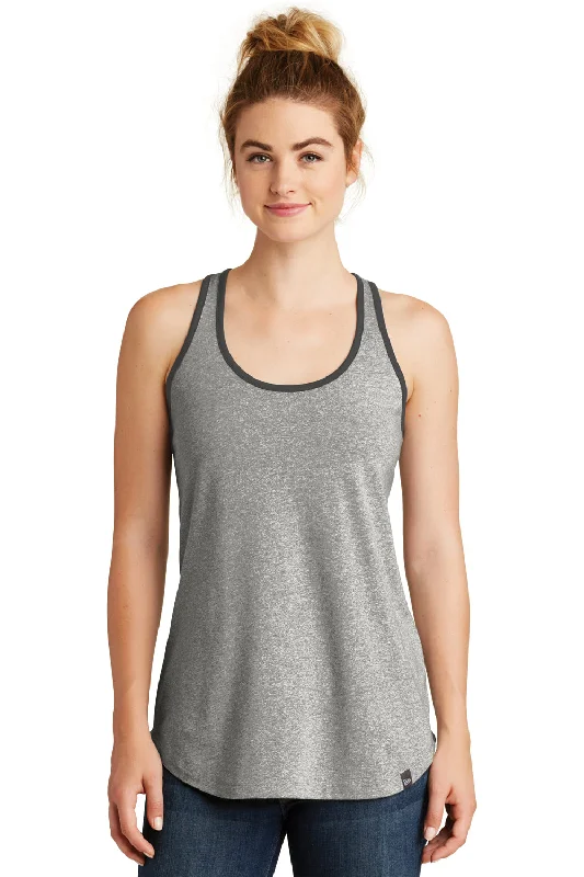 Best Deals Of The Season New Era Womens Heritage Tank Top - Light Graphite Grey Twist/Graphite Grey - Closeout