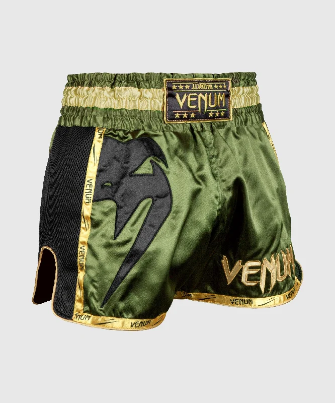 Hurry Before It'S Gone Venum Giant Muay Thai Shorts - Khaki/Black