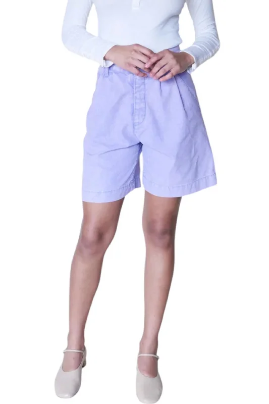 Women's Contemporary Apparel Thea Short In Lilac