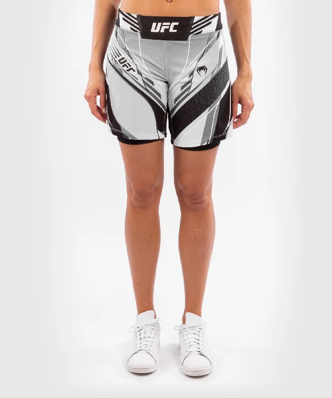 Insane Discount Onslaught UFC Venum Authentic Fight Night Women's Shorts - Long Fit - White