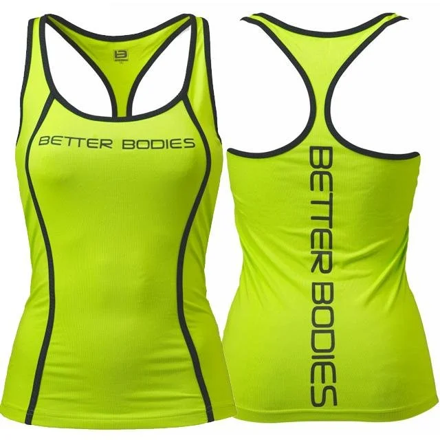 Absurdly Cheap Sale Better Bodies Fitness Shaped T-Back - Lime