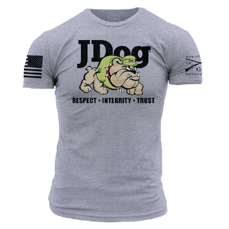 Classic Elegance Sales JDog T-Shirt - Heather Grey