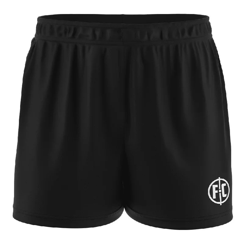 Women's Holiday Clothing FC Match Football Short Womens - Black