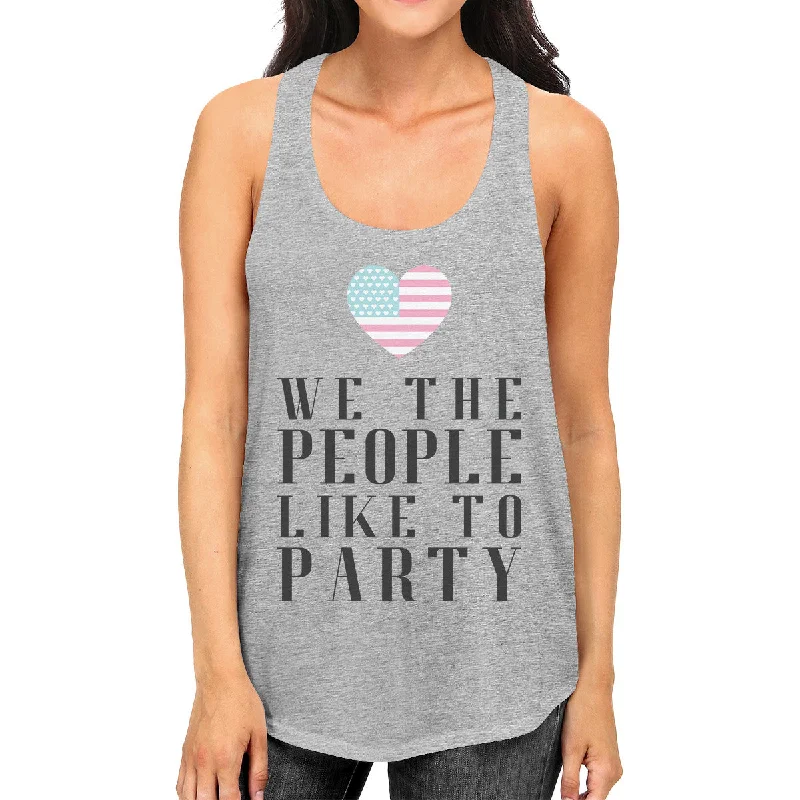 Bold Style Discounts We The People Humorous Graphic Tank Top For Women 4th of July Tanks