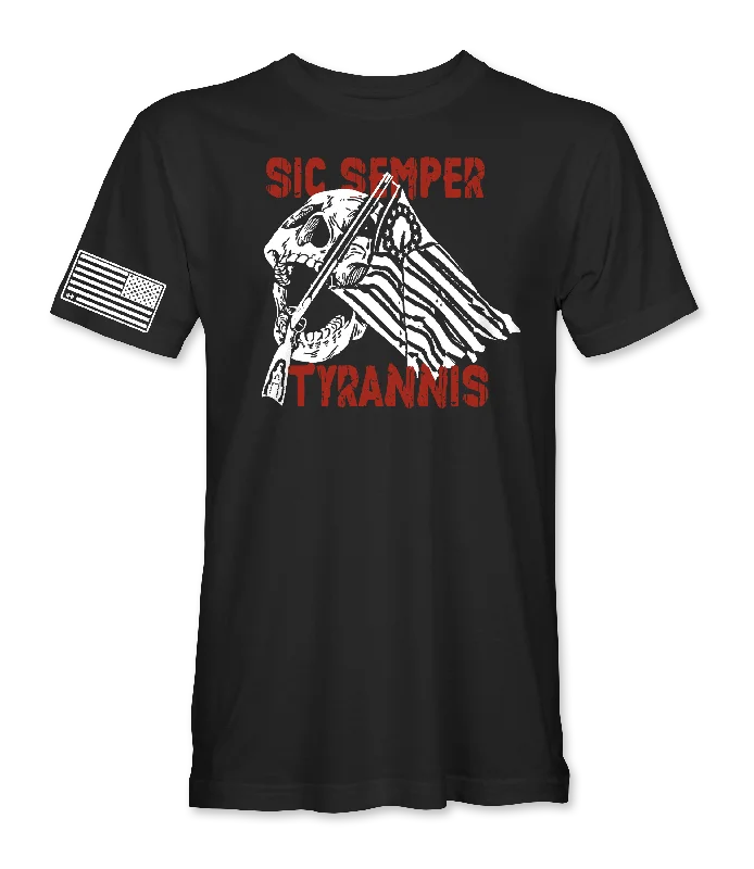 Plus-Size Women's Clothing Sic Semper Tyrannis T-Shirt