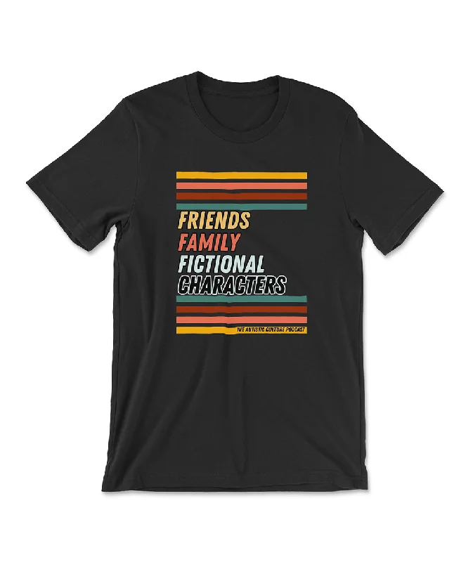 Hot Brand Discounts Friends, Family, Fictional Characters T-Shirt