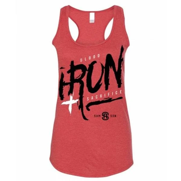 Big Discounts Samson Athletics Blood, Iron & Sacrifice - Ladies Tank