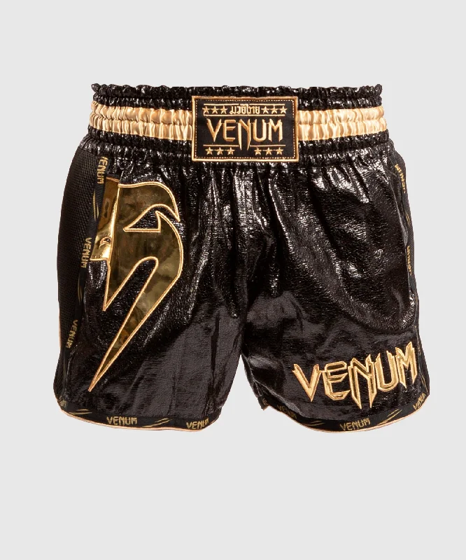 Casual Chic Clothing For Women Venum Giant Foil Muay Thai Shorts - Black/Gold