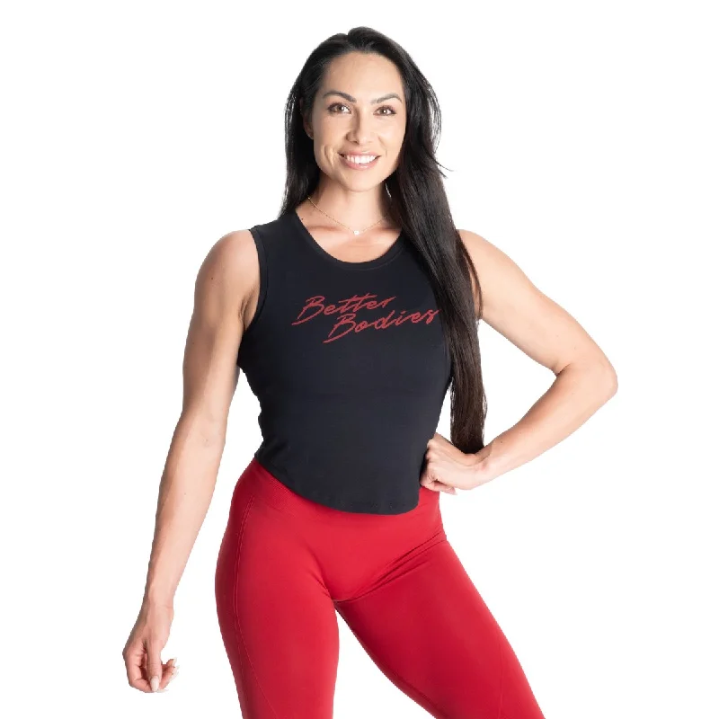 Unbeatable Deals Better Bodies NY Tank Top - Black/Red