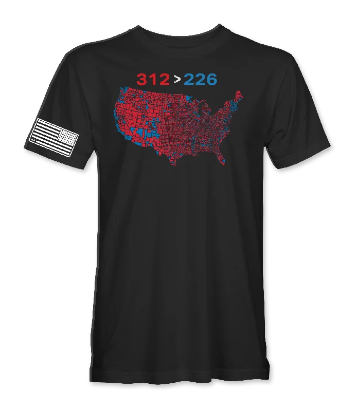 Edgy Fashion Deals Red Wave Election Map T-Shirt