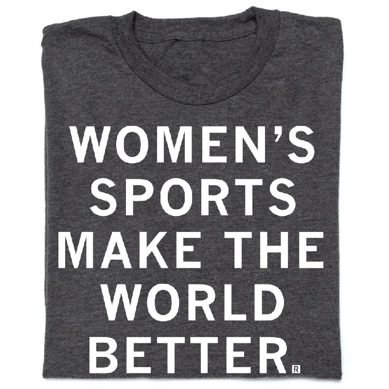 Casual Chic Women's Clothes Women's Sports Make The World Better