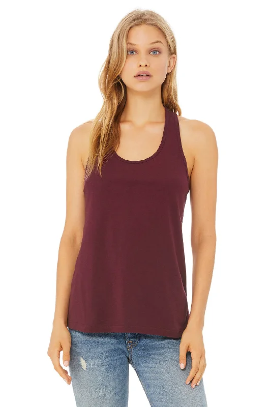 Step Ahead, Lead The Trend Bella + Canvas Womens Jersey Tank Top - Maroon