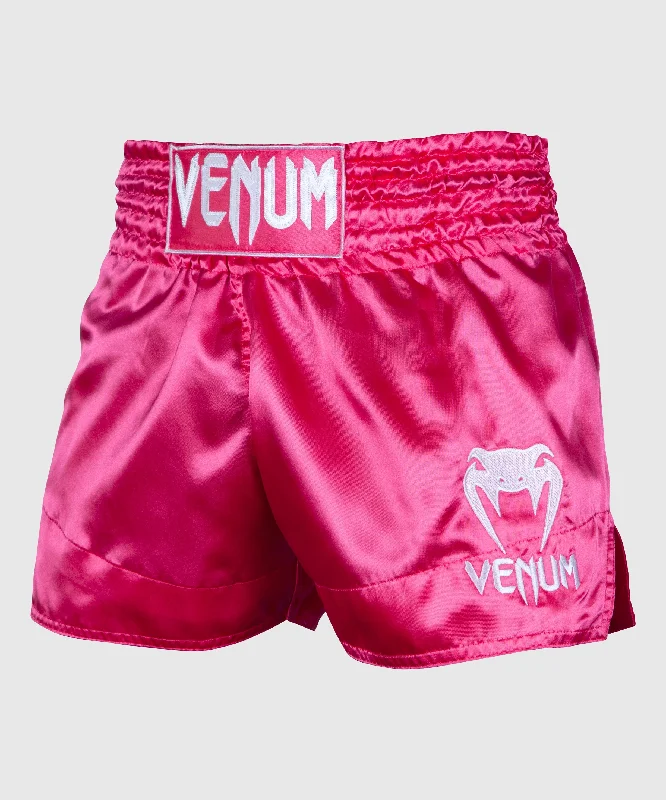 Crazy Discounts, Hurry Up Venum Muay Thai Shorts Classic - Pink/White