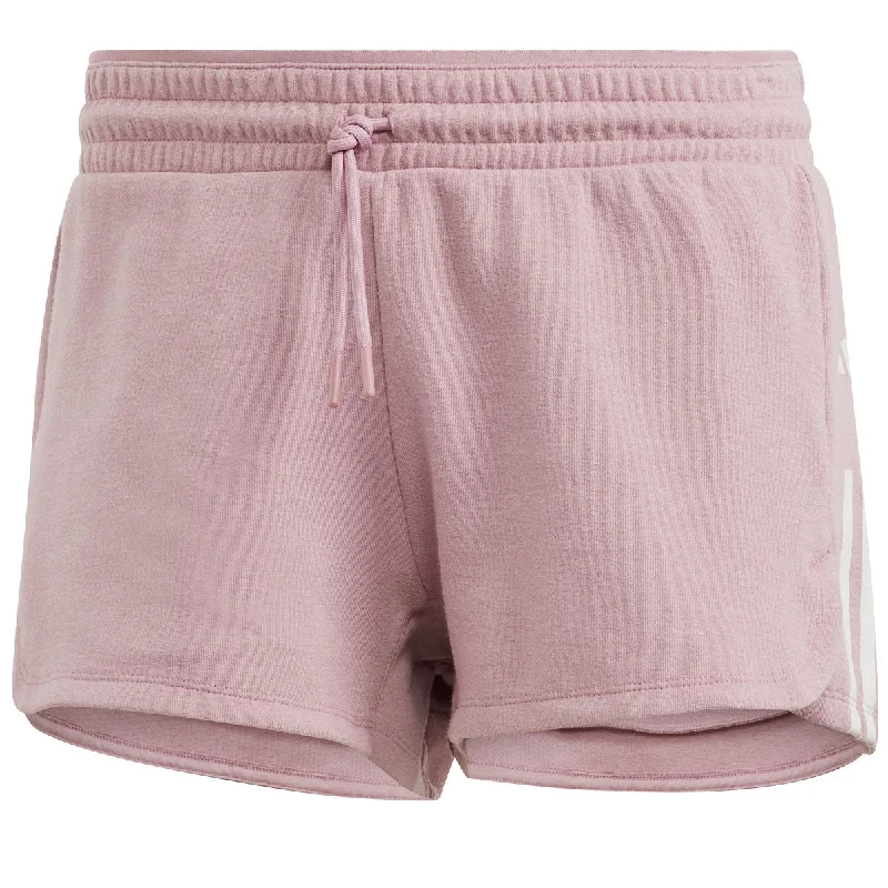 Sustainable Women's Clothes adidas Train Essentials Cotton Shorts - Womens - Wonder Orchid