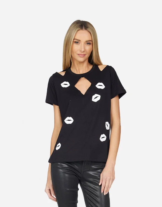 Women's Seasonal Clothing Magda Scattered Lips