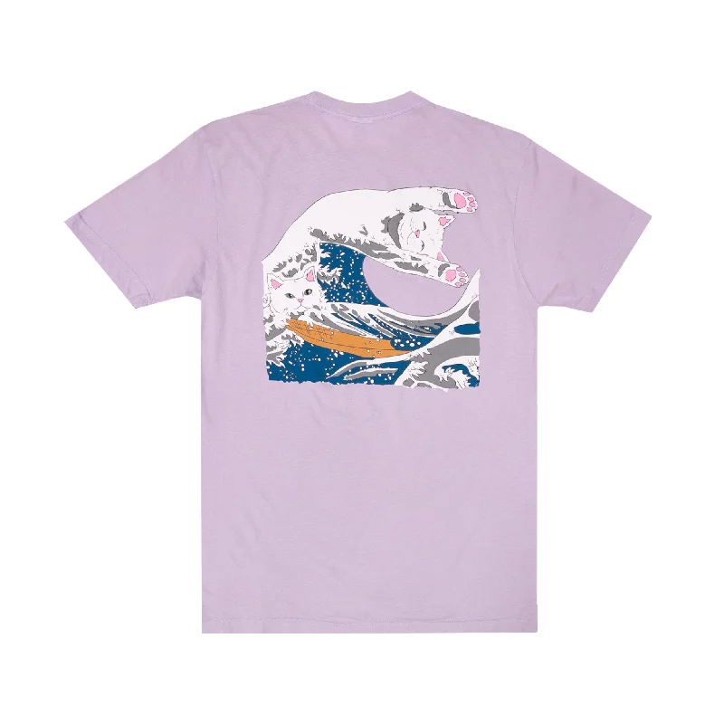 Women's Night-Out Outfit The Great Wave Of Nerm Tee (Lavender)